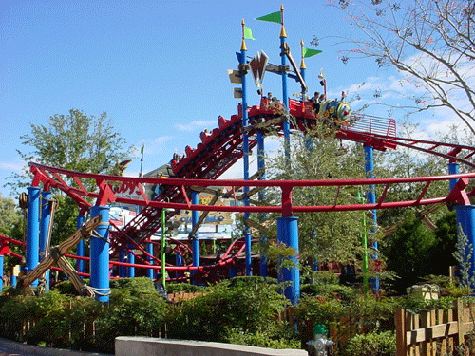 Woody Woodpecker's Nuthouse Coaster